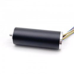 10Pcs Φ22mm 12/24V Brushless Coreless DC Motor TBC2260 0.8kg.cm 40W Shaft Diameter 2mm