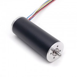10Pcs Φ22mm 12/24V Brushless Coreless DC Motor TBC2260 0.8kg.cm 40W Shaft Diameter 2mm