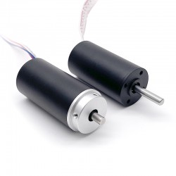 5Pcs Φ28mm 24V Brushless Coreless DC Motor TBC2854 0.8kg.cm/2.2kg.cm 15.2W/41W Shaft Diameter 5mm