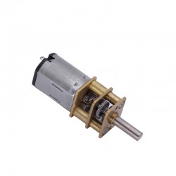20Pcs 6V/12V Brushed DC Gearmotor PMDC Motor GM12-N30VA With Ratio 10~1000 Spur Gearbox