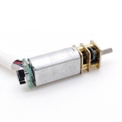 20Pcs 6V/12V Brushed DC Gearmotor PMDC Motor GM14-050SH With Reduction Ratio 3~350 Spur Gearbox