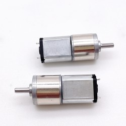 20Pcs Φ15.5mm 6V/12V Brushed DC Gearmotor PMDC Motor GM16-030PA With Reduction Ratio 18~336 Spur Gearbox