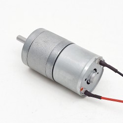 20Pcs Φ25mm 6V/12V Brushed DC Gearmotor PMDC Motor GM25-320SH with Reduction Ratio 4~499 Spur Gearbox