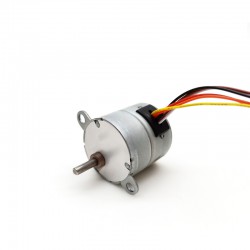 20Pcs 12V Micro DC Stepper Gear Motor GM25-25BY 7.5° 120mA 500g,cm 4 Phase with Ratio 10~100 Gearbox