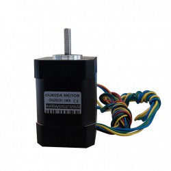 24V Brushless DC Motor OK42BLS 6.25Ncm-18.5Ncm 1500RPM/4000RPM 3 Phase 42x42mm Keyway