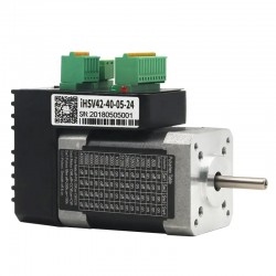Nema 17 Integrated AC Servo Motor JMC iHSV42-40-05-24 52W 24V 12.5Ncm 52000RPM