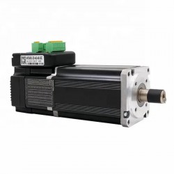 Nema 23 Integrated AC Servo Motor JMC iHSV60-30-40-48-SC 400W 48V 1.27N.m 3 Phase 3000RPM with Brake