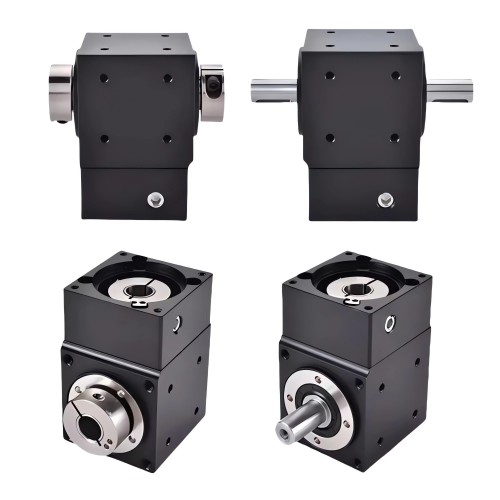 Nema 17 Right Angle Bevel Gearbox 90 Degree Commutator Ratio 2:1/3:1/5:1 for Nema 17 Stepper Motor