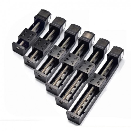 Linear Slide Bearings OSP001603 Linear Guide Slide Module 50mm-300mm Stroke with Nema11 Motor Kit