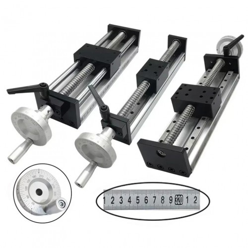 Manual Linear Ball Screw Module OSP001605 CNC Slide Table with Handwheel