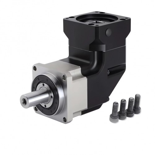PLMG090 Series NEMA 34 Right Angle Planetary Gearbox Ratio 3:1 - 100:1 for NEMA 34 Stepper / 90mm Servo Motor