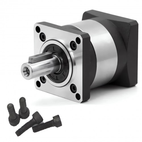 DLF Series Nema 23 Planetary Gearbox Ratio 4:1 - 100:1, 1/4' Input 6.35mm 8mm