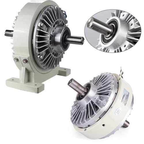 FL-S-C Series Dual-Shaft Magnetic Particle Clutch 6Nm-50Nm 24VDC CNC Magnetic Powder Clutch