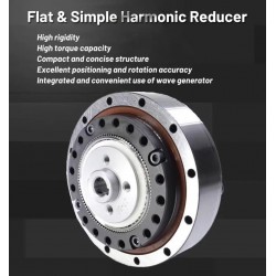 ZXF Series Harmonic Reducer Gearbox Ratio 30:1/50:1/80:1/100:1/120:1/160:1 for Stepper / Servo Motor