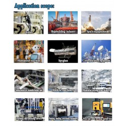 ZXJ Series Harmonic Reducer Gearbox 30 Arcsec Ratio 30:1/50:1/80:1/100:1