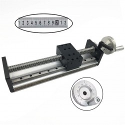 Manual Linear Stage SXG5080 Manual Double Guides Ballscrew Slide Table with Handwheel