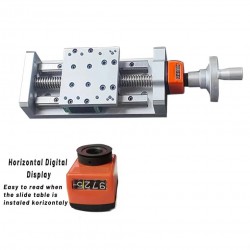 CNC Manual Self-lock Slide Table Linear Module Z Position Stage Trapezoidal Screw Module with Digital Display