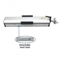 Fully Sealed Manual Ballscrew Slide QMF90 Linear Translation Stage CNC Linear Guide Module