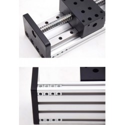 Ballscrew Linear Slide SXG5080-1 CNC Linear Motion Stage Fit Nema 17 / Nema 23 Stepper Motors