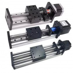 Electric CNC Linear Slide Table OSP001600 Linear Bearing Rail with Stepper Motor
