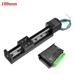 Mini Motorized Linear Stage OSP001602 CNC Sliding Table with Neme 11 Stepper Motor & TB6600 Drver Kit