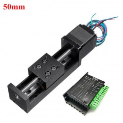 Mini Motorized Linear Stage OSP001602 CNC Sliding Table with Neme 11 Stepper Motor & TB6600 Drver Kit