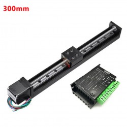 Mini Motorized Linear Stage OSP001602 CNC Sliding Table with Neme 11 Stepper Motor & TB6600 Drver Kit