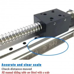 Manual Linear Ball Screw Module OSP001605 CNC Slide Table with Handwheel