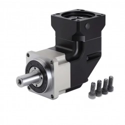 PLMG090 Series NEMA 34 Right Angle Planetary Gearbox Ratio 3:1 - 100:1 for NEMA 34 Stepper / 90mm Servo Motor
