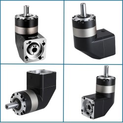PVE090 Series Nema 34 Right Angle Planetary Gearbox Ratio 3:1 - 100:1 for NEMA34 86mm Motor / 80mm Servo Motor