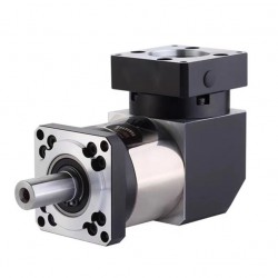 PVF090 Series Nema34 Right Angle Planetary Gearbox Ratio 3:1 - 100:1 for Nema34 Stepper Motor / 90mm Servo Motor