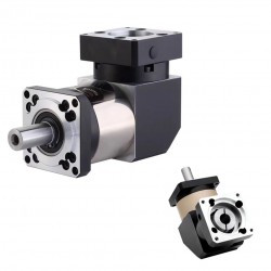 PVF090 Series Nema34 Right Angle Planetary Gearbox Ratio 3:1 - 100:1 for Nema34 Stepper Motor / 90mm Servo Motor