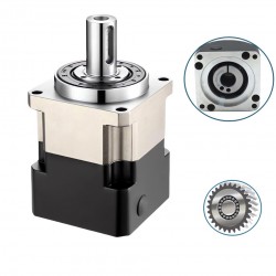 PLG042 Helical Planetary Gearbox Ratio 4:1 - 100:1 Fit NEMA 17 Stepper Motor / 40mm Servo Motor