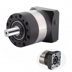 PLE090 Series Nema 34 Planetary Gearbox Ratio 3:1 - 100:1 for NEAM34 Stepper Motor, 80mm / 90mm Servo Motor