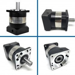 PLF090 Series Nema 34 Planetary Gearbox Ratio 3:1 - 100:1 for NEAM34 Stepper Motor, 80mm Servo Motor 750W