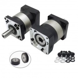 PLF060 Series Nema 23 Planetary Gearbox Ratio 3:1 - 100:1 Fit Nema 23 Stepper Motor / 60mm Servo Motor