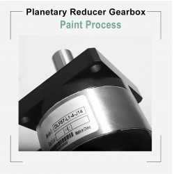 DLF Series Nema 23 Planetary Gearbox Ratio 4:1 - 100:1, 1/4' Input 6.35mm 8mm