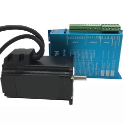 NEMA 34 Closed-loop Stepper Motor Kit 86HB250 + HBS86H (Closed-loop Stepper Motor + Driver)