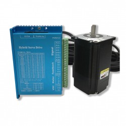 NEMA 34 Closed-loop Stepper Motor Kit 86HB250 + HBS86H (Closed-loop Stepper Motor + Driver)