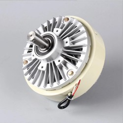 FL-S Series Dual-Shaft Magnetic Particle Clutch 6Nm-50Nm 24VDC Magnetic Powder Clutch