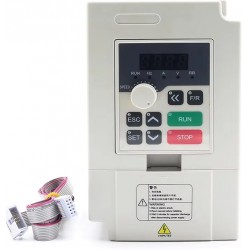 2.2KW 220V/380V Air Cooled Spindle Motor & VFD (Variable Frequency Drive) Kit GDZ80X73-2.2 + H100 ER20 Collet 24000RPM 400 Hz