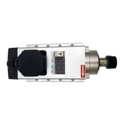 2.2KW 220V/380V Air Cooled Spindle Motor & VFD (Variable Frequency Drive) Kit GDZ80X73-2.2 + H100 ER20 Collet 24000RPM 400 Hz