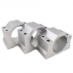 65mm/80mm/100mm/125mm CNC Spindle Motor Bracket Seat Aluminum Clamp Holder OSP001705 for Spindle Motor
