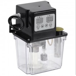 220V 1L/ 2L CNC Automatic Lubricating Oil Pump Electromagnetic Lubrication Pump without Pressure Gauge