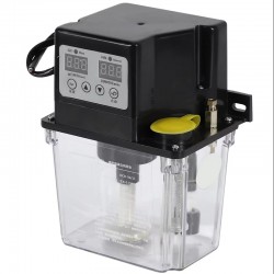 220V 1L/ 2L CNC Automatic Lubricating Oil Pump Electromagnetic Lubrication Pump without Pressure Gauge