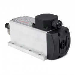 Air Cooled CNC Spindle Motor Huajiang-1.5KW 110V/220V 1.5kW 24000RPM ER11/ER16 Collet 400Hz with Aviation Plug