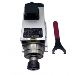 Air Cooled CNC Spindle Motor GDZ120x103-4.5 220V/380V 4.5kW 18000RPM/24000RPM ER32 Collet 400Hz