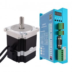 Nema 34 Closed Loop Stepper Motor CNC Kit 34HS31-5504D-E1000+OK2D86ECS 4.5Nm 1 Axis Closed Loop CNC Kit