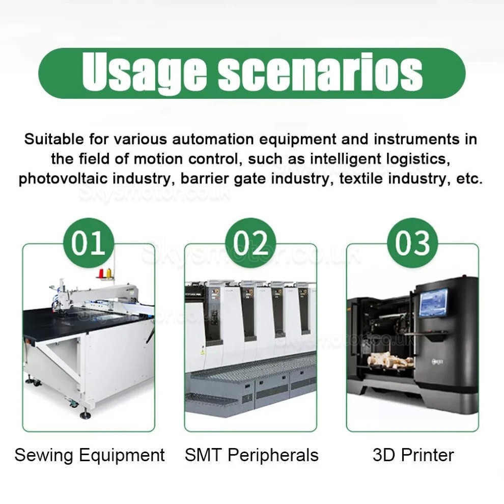 5 Axis Closed Loop Stepper Motor Kit with Nema 23 Motor & Driver & Power Supply
