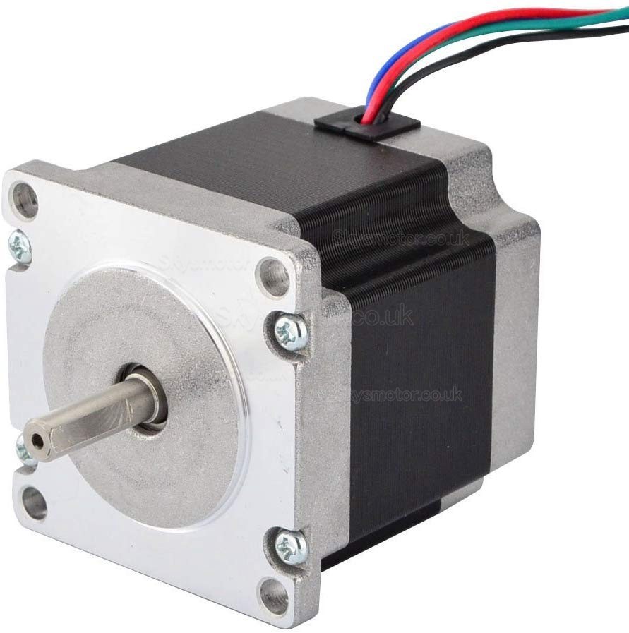 Nema 23 CNC Stepper Motor 2.8A 178.5oz.in/1.26Nm CNC Stepping Motor DIY CNC Mill